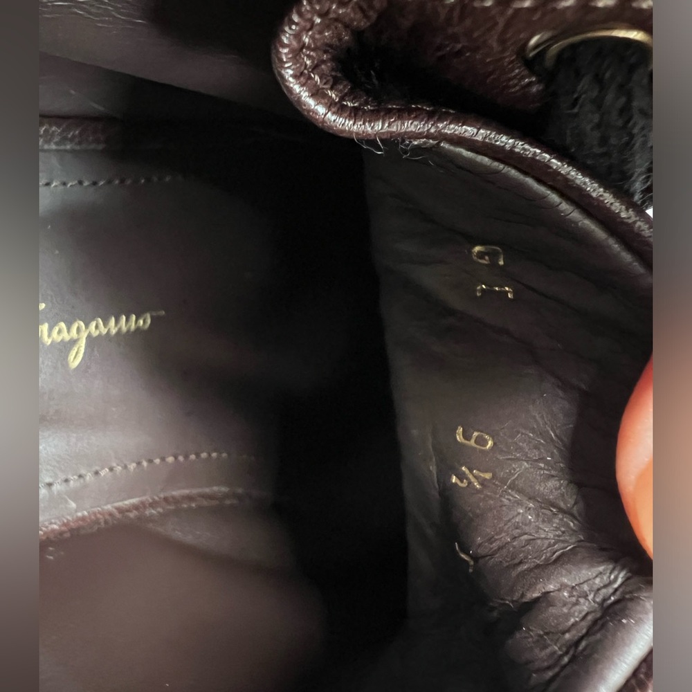 Salvatore Ferragamo Europilo Derby in Ganache Brown, Women’s US 9.5 - Picture 9 of 13